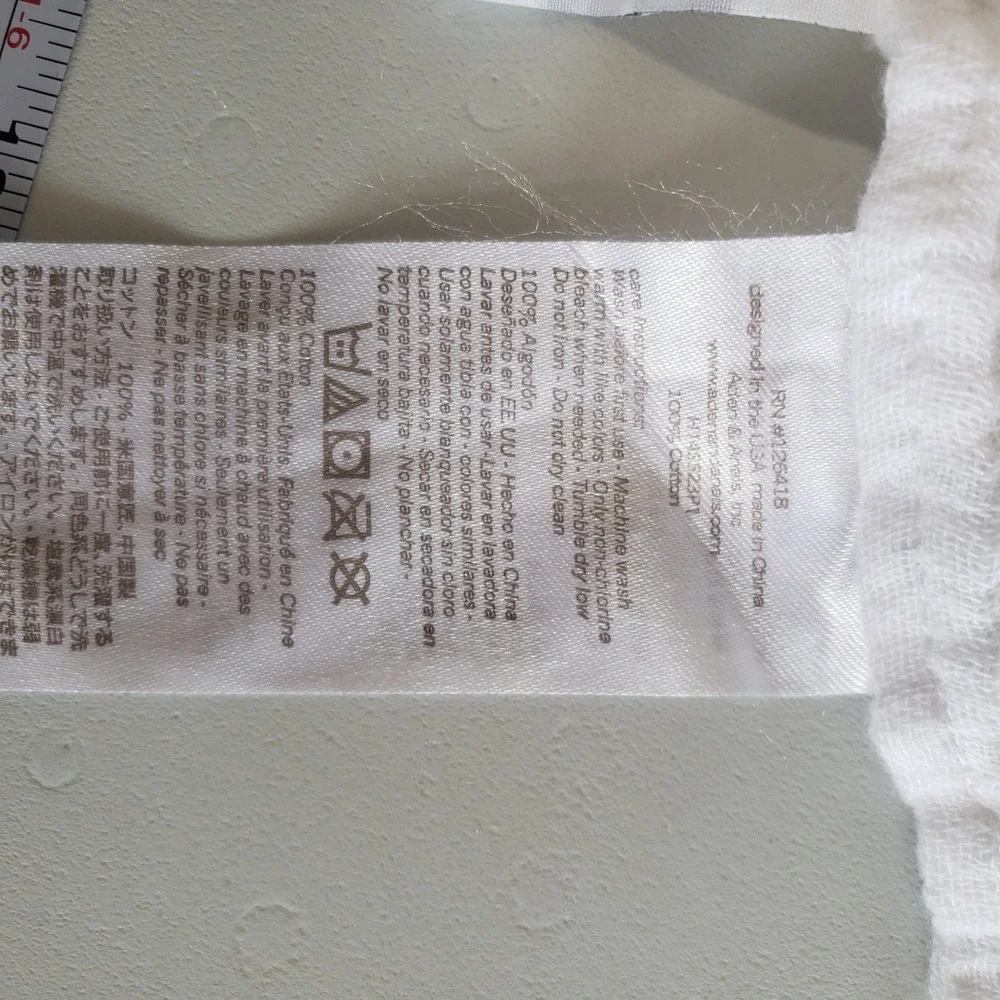 aden + anais Crib Sheet Baby Standard White Flying Dog Muslin Cotton Nursery